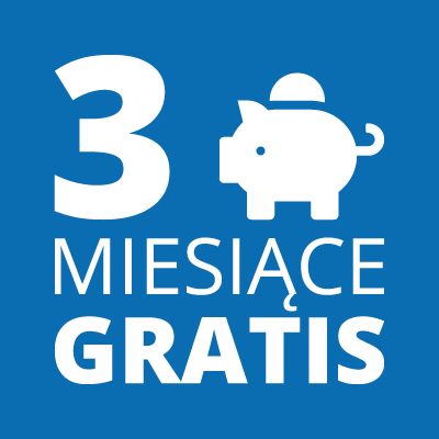 3 miesiące gratis