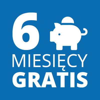 6 miesięcy gratis